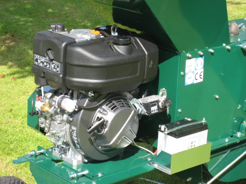 Forester Shredder 10hp Diesel Key Start Engine