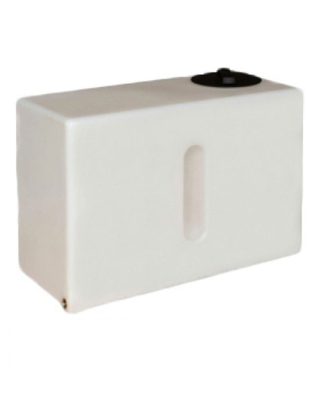 210 Litre upright water tank in white