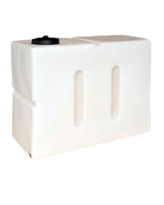 650 Litre upright water tank in white
