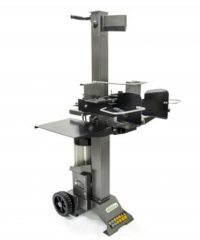 Vertical 7 Ton log splitter with table unfolded