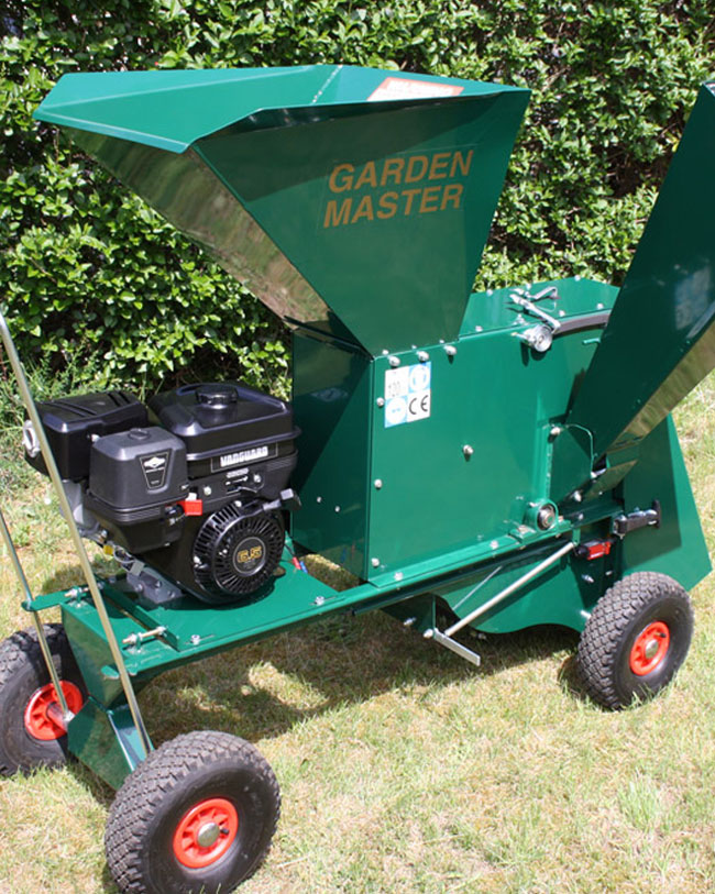 Garden Master Shredder Chipper 6.5hp Manual Start Briggs & Stratton Engine