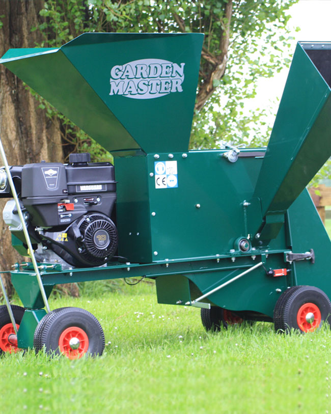 Garden Master Shredder Chipper 10hp Manual Start Briggs & Stratton Engine