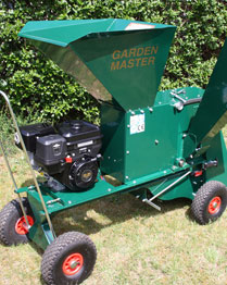 Garden Master Shredder Chipper 6.5hp Manual Start Briggs & Stratton Engine