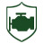 Engine warranty icon